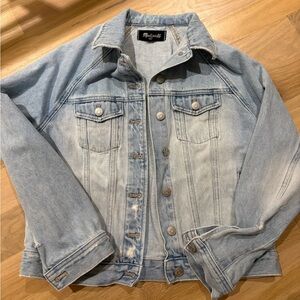 Madewell Light Blue Denim Jacket